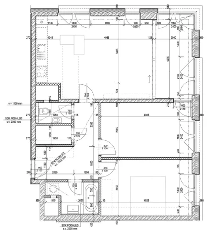 Pronájem bytu 3+kk, Praha - Žižkov, Olšanská, 83 m2