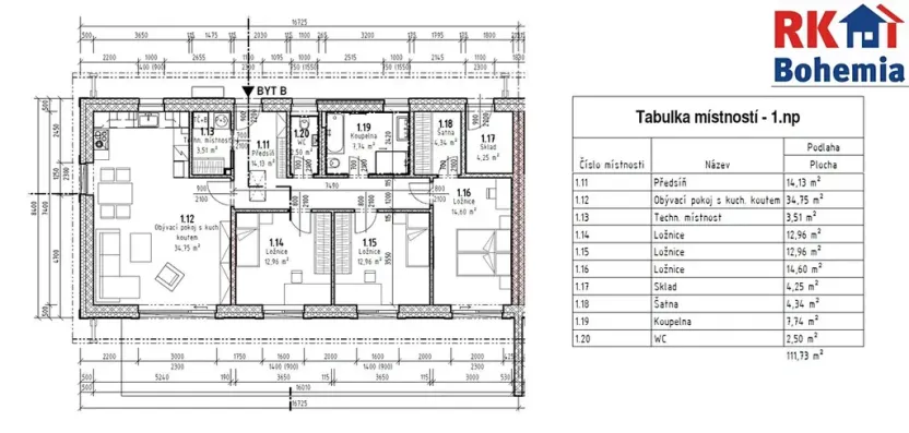 Prodej rodinného domu, Starý Kolín, Kolínská, 111 m2