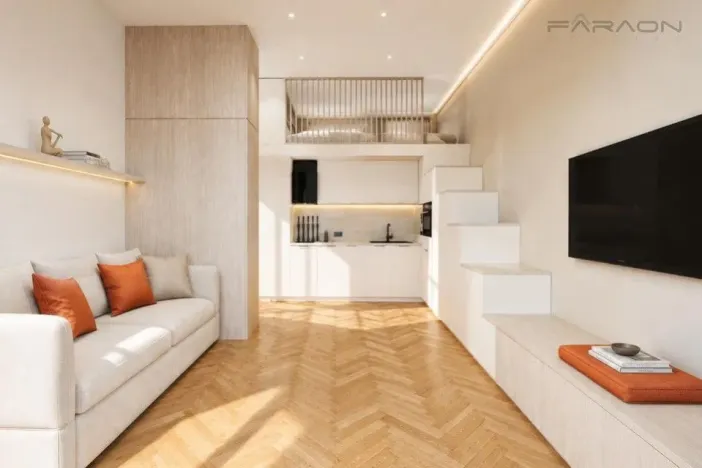 Pronájem bytu 1+kk, Praha - Staré Město, Havelská, 28 m2