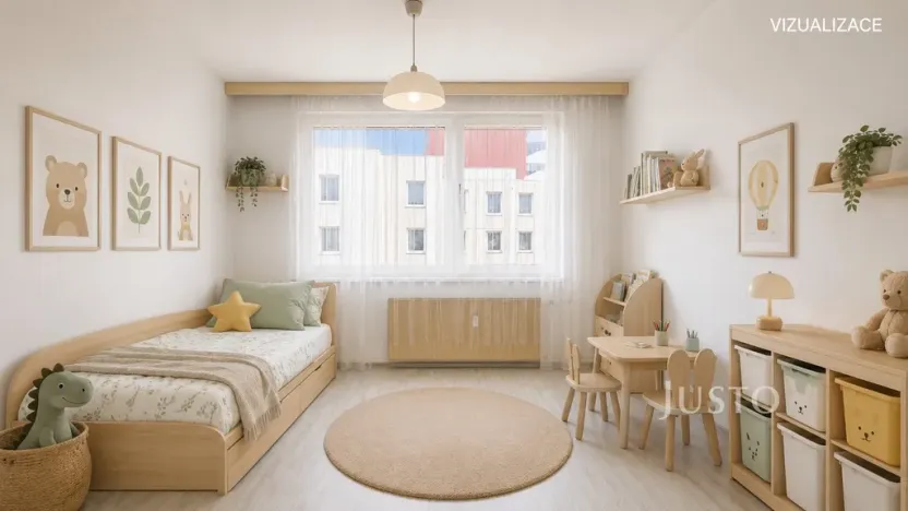 Prodej bytu 3+1, Písek - Budějovické Předměstí, třída Přátelství, 64 m2