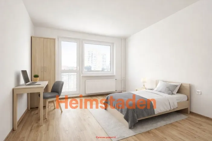 Pronájem bytu 1+kk, Ostrava - Poruba, náměstí Václava Vacka, 28 m2