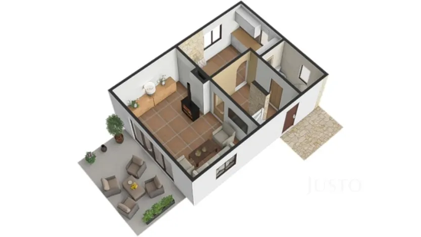 Prodej chaty, Slabčice - Písecká Smoleč, 115 m2