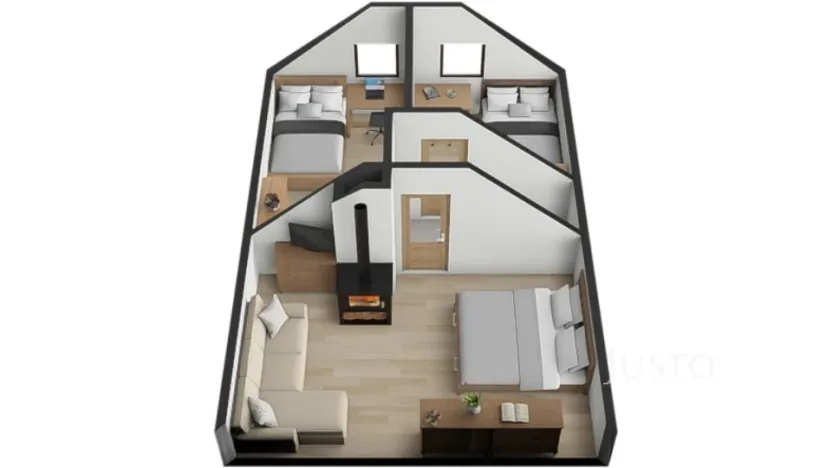 Prodej chaty, Slabčice - Písecká Smoleč, 115 m2