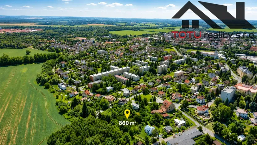 Prodej pozemku pro bydlení, Jaroměř, Na Karlově, 860 m2