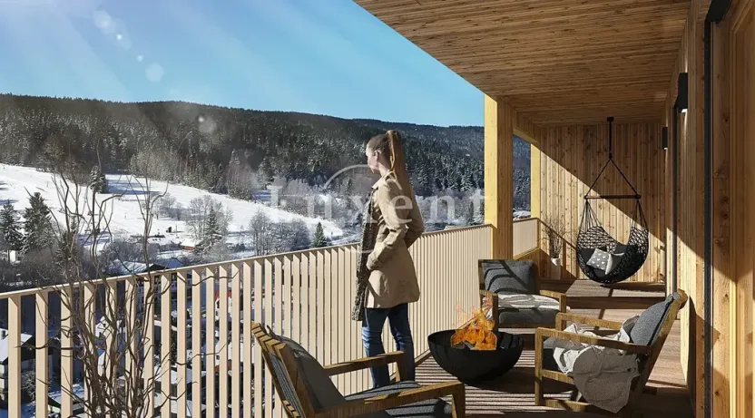 Prodej bytu 1+kk, Železná Ruda, 39 m2
