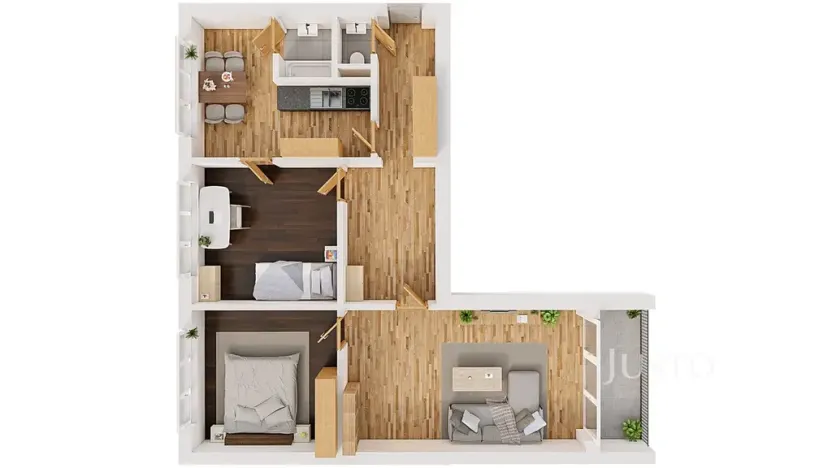 Prodej bytu 3+1, České Budějovice, Fr. Ondříčka, 72 m2