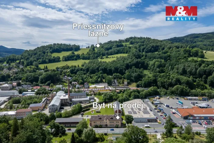 Prodej bytu 3+kk, Jeseník, Bezručova, 81 m2