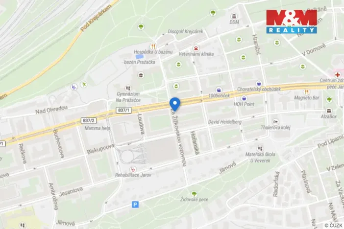 Prodej bytu 1+kk, Praha - Žižkov, Za žižkovskou vozovnou, 43 m2