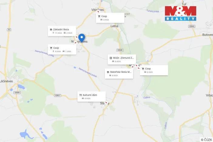 Prodej rodinného domu, Nemyčeves, 100 m2
