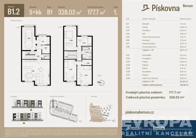Prodej rodinného domu, Beroun, 178 m2
