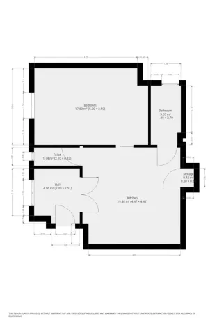 Pronájem bytu 2+kk, Praha - Libeň, Na Rokytce, 46 m2