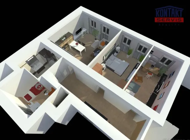 Prodej bytu 4+kk, České Budějovice, Dukelská, 94 m2