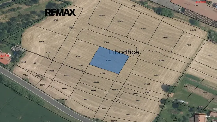Prodej pozemku pro bydlení, Libodřice, 849 m2