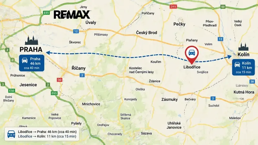 Prodej pozemku pro bydlení, Libodřice, 804 m2