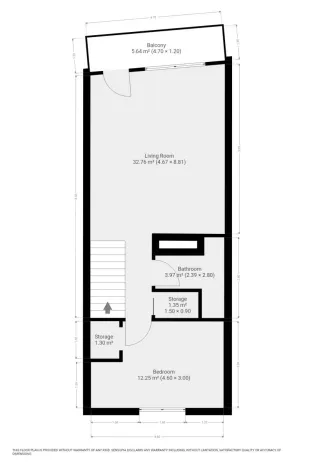 Pronájem bytu 2+kk, Praha - Vysočany, Skloněná, 58 m2