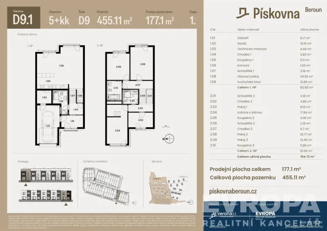 Prodej rodinného domu, Beroun, 177 m2