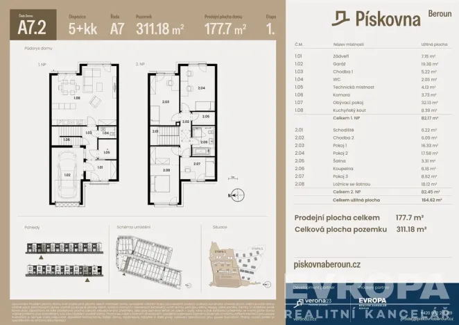Prodej rodinného domu, Beroun, 178 m2
