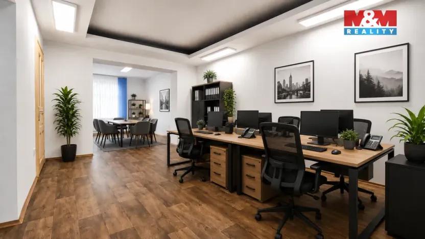 Pronájem kanceláře, Třinec - Staré Město, 1. máje, 99 m2