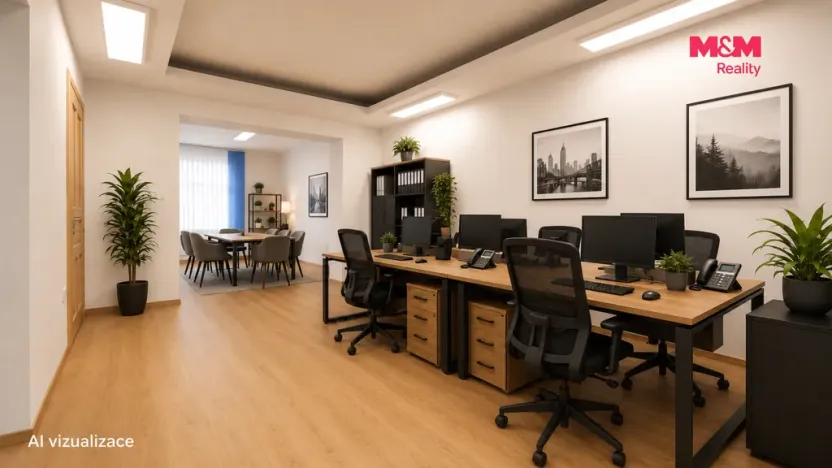 Pronájem kanceláře, Třinec - Staré Město, 1. máje, 99 m2