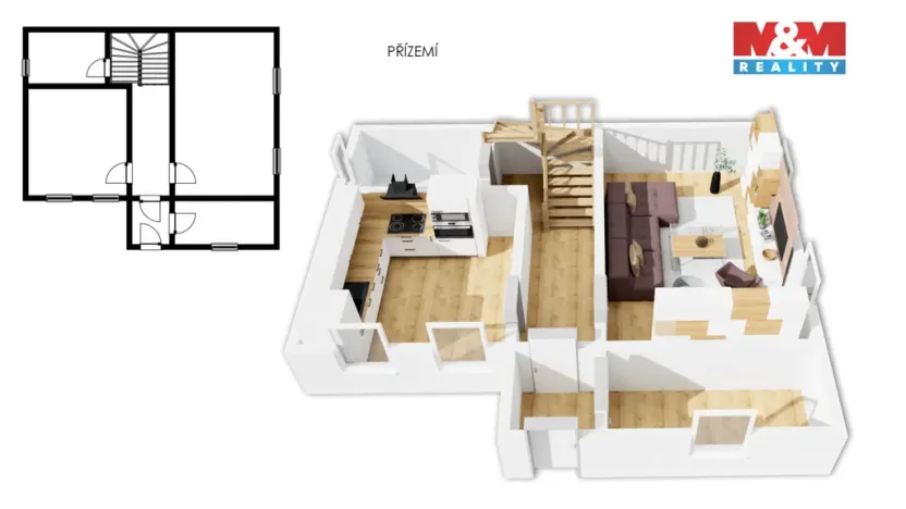 Prodej rodinného domu, Chrudim - Chrudim II, Koželužská, 154 m2