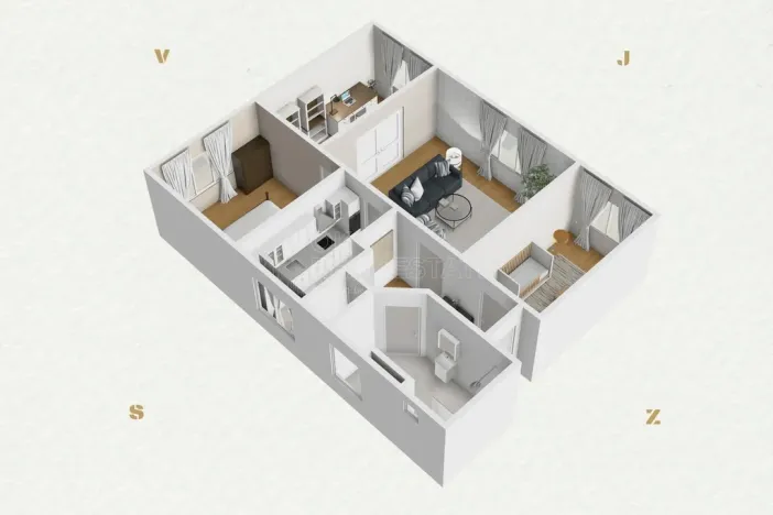 Prodej bytu 4+1, Karlovy Vary, Kosmonautů, 84 m2