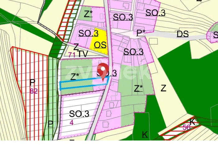 Prodej pozemku pro bydlení, Kudlovice, 1833 m2