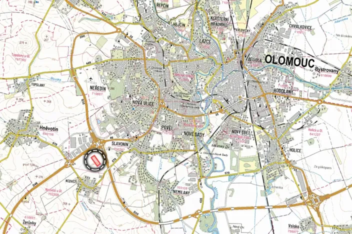 Prodej podílu pole, Olomouc, 10493 m2