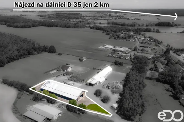 Pronájem skladu, Rokytno, 766 m2