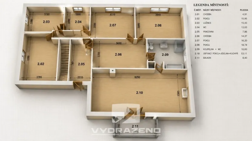 Prodej rodinného domu, Roztoky, 410 m2