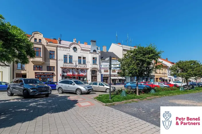 Pronájem bytu 2+kk, Rakovník, Husovo náměstí, 46 m2