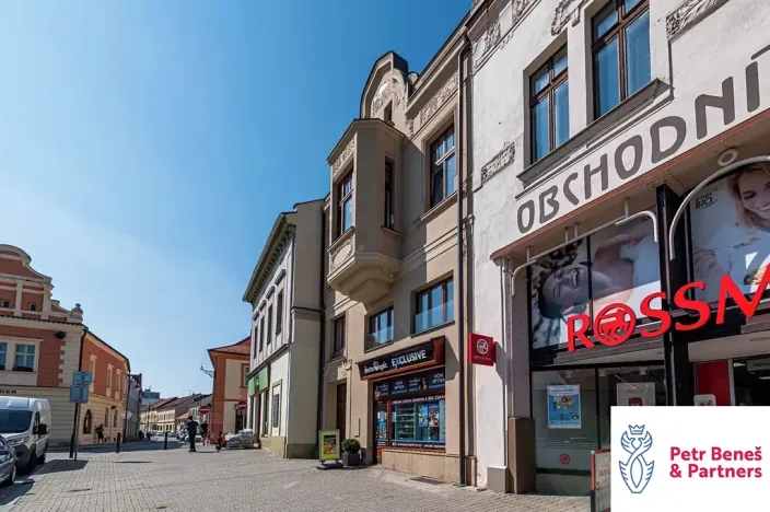 Pronájem bytu 2+kk, Rakovník, Husovo náměstí, 46 m2