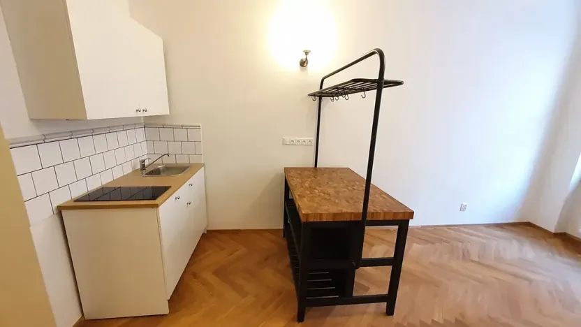 Pronájem bytu 1+kk, Praha - Vinohrady, Slezská, 26 m2