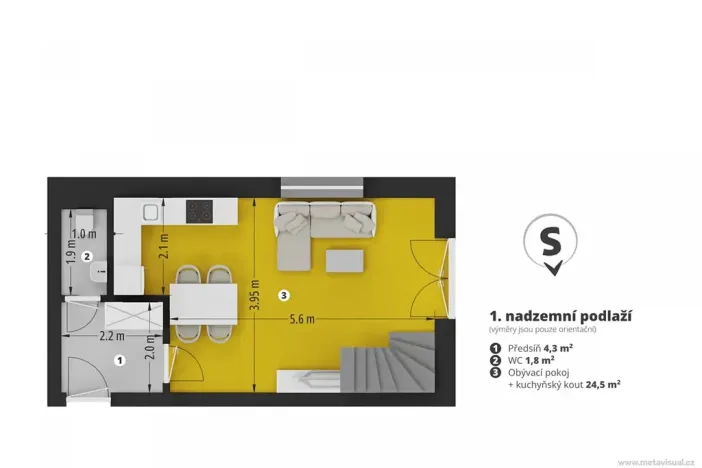 Prodej rodinného domu, Benátky nad Jizerou, 78 m2