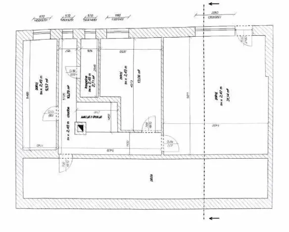 Prodej bytu 5+1, Přelouč, Husova, 136 m2