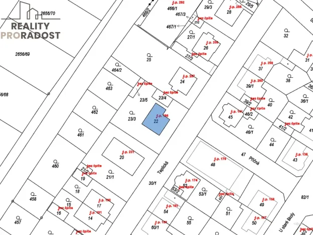 Prodej bytu 2+kk, Teplice, Teplická, 50 m2
