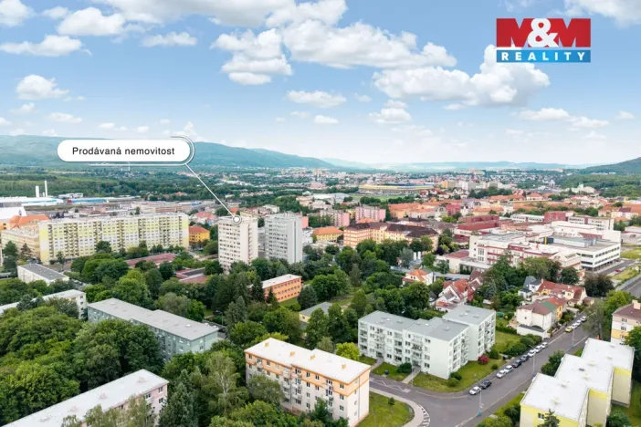 Prodej bytu 1+kk, Teplice - Řetenice, Bratislavská, 21 m2