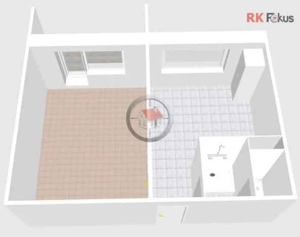Pronájem bytu 1+1, Třebíč - Nové Dvory, Tolstého, 37 m2