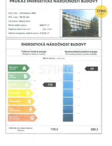 Prodej bytu 1+kk, Zlín, Družstevní, 33 m2