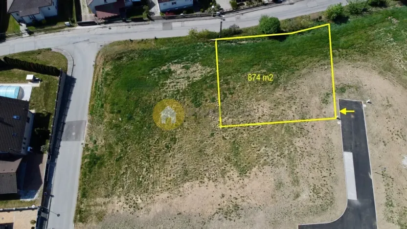 Prodej pozemku pro bydlení, Strakonice, U Větrolamu, 874 m2