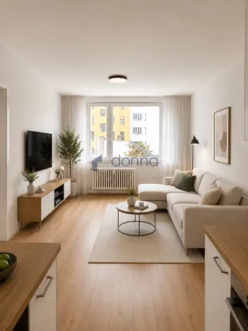 Pronájem bytu 2+kk, Praha, Nuselská, 42 m2