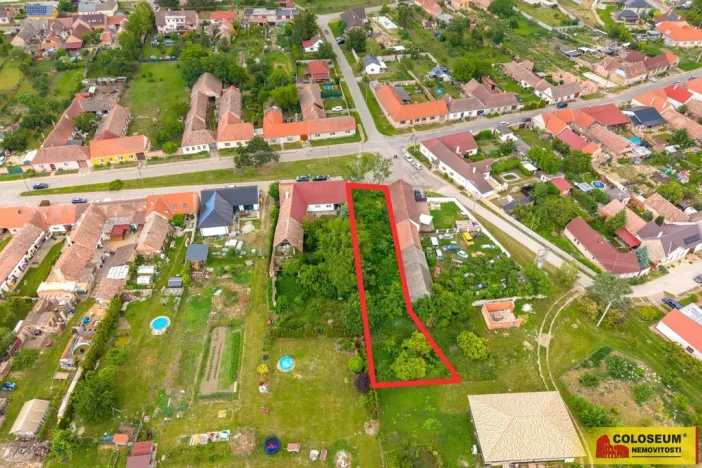 Prodej pozemku pro bydlení, Dyjákovice, 951 m2