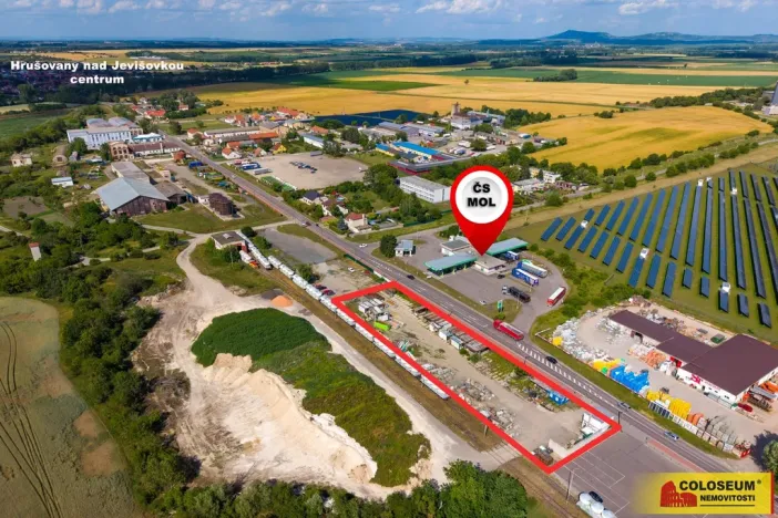 Prodej komerčního pozemku, Hrušovany nad Jevišovkou, 4112 m2