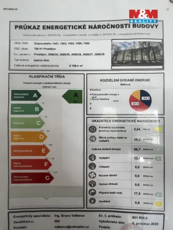Pronájem bytu 3+1, Prostějov, Dobrovského, 75 m2
