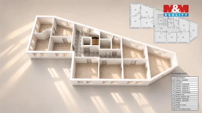 Prodej obchodního prostoru, Třinec - Staré Město, nám. Míru, 425 m2