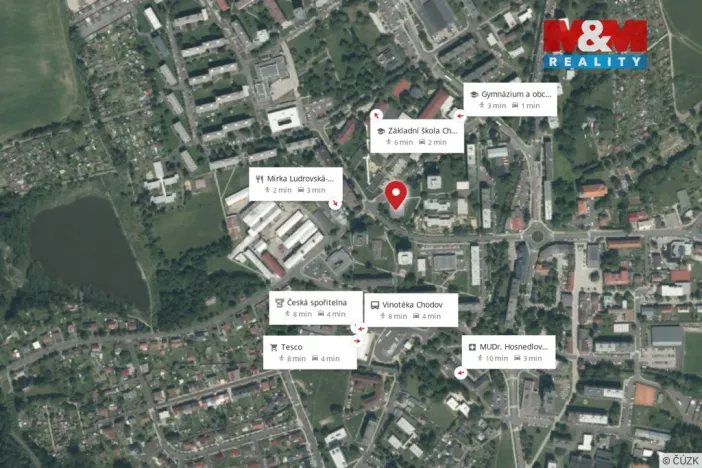 Prodej bytu 2+1, Chodov, Smetanova, 58 m2