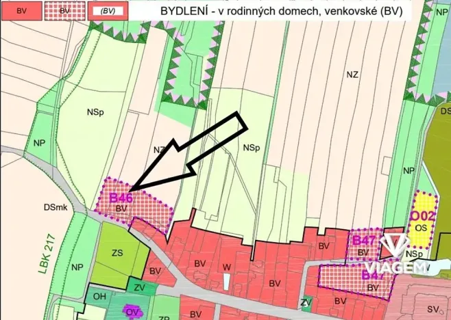Prodej podílu pozemku pro bydlení, Dobrovice, 2762 m2