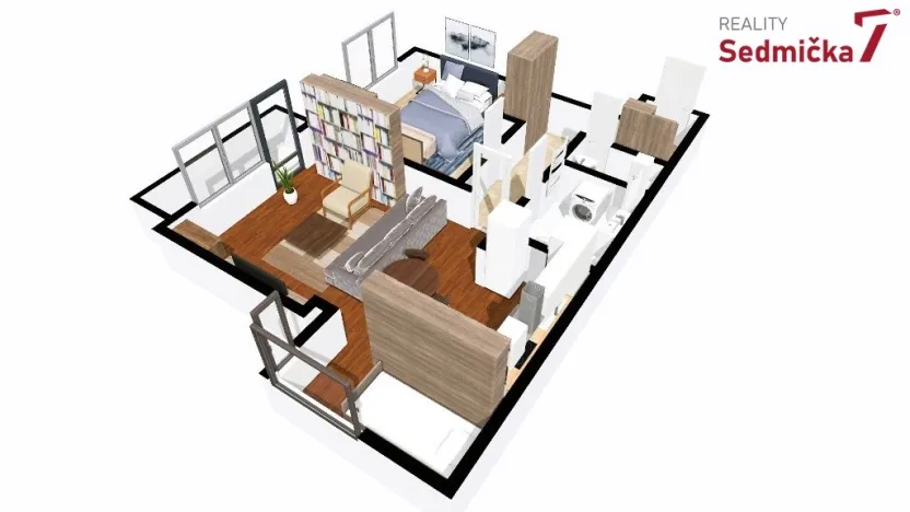 Prodej bytu 2+kk, Říčany, Melantrichova, 56 m2