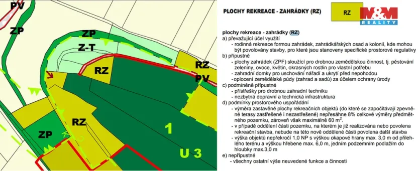 Prodej zahrady, Bechlín - Předonín, 625 m2