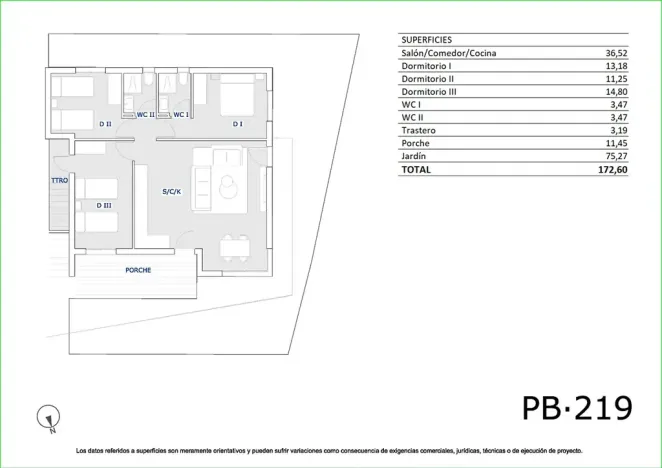 Prodej rodinného domu, San Miguel de Salinas, Španělsko, 86 m2
