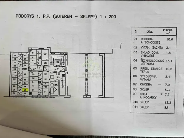 Pronájem bytu 2+kk, Plzeň, Plzenecká, 42 m2